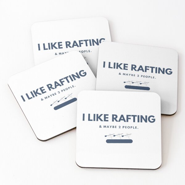 Item preview, I like rafting and maybe 2 people - funny humor Whitewater Rafting River Cold Snacks Sports Men Paddle/paddler Retro designed and sold by CJCTEES.