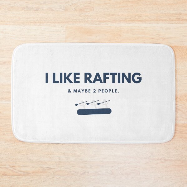 Item preview, I like rafting and maybe 2 people - funny humor Whitewater Rafting River Cold Snacks Sports Men Paddle/paddler Retro designed and sold by CJCTEES.