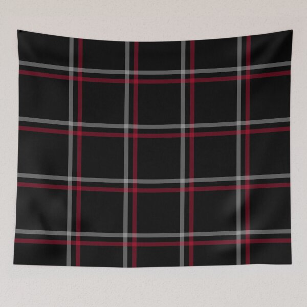 Item preview, Black-Red Grid  designed and sold by ClaudiaGrosso.
