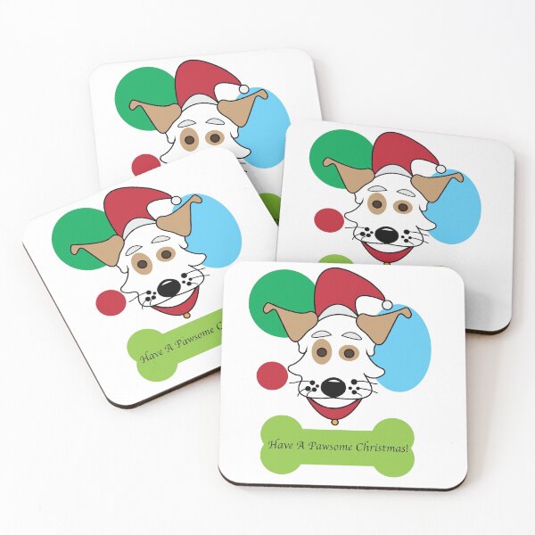 Item preview, Have A Pawsome Christmas! designed and sold by Paddlingtoyou.