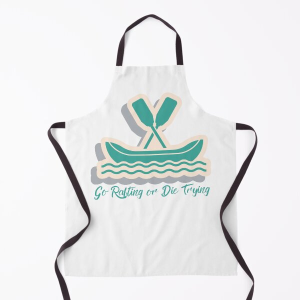 Item preview, Go rafting or die trying - Whitewater Rafting River Cold Snacks Sports Men Paddle/paddler Retro Canoe Kayaking Family designed and sold by CJCTEES.
