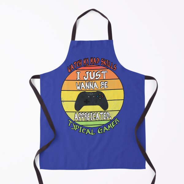 Item preview, Gamer gift with gaming controller, I just wanna be appreicated, retro vintage sunset style designed and sold by Healthy-Sarcasm.