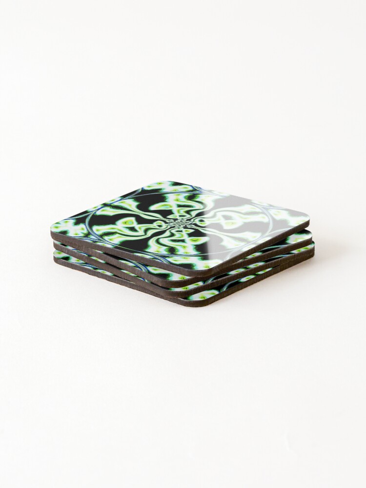 Thumbnail 4 of 5, Coasters (Set of 4), ElectraLime designed and sold by ACidysfunction.