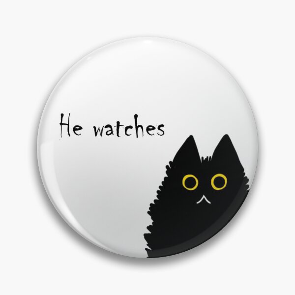 Item preview, Spikey Cat Sees All designed and sold by RadioFlower.
