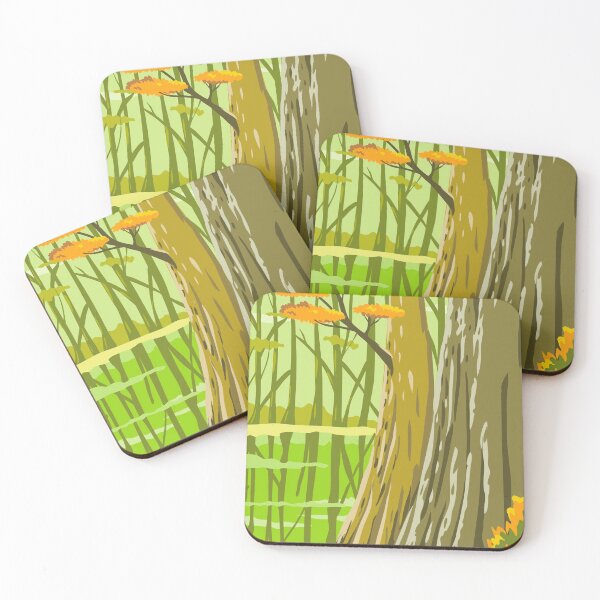 Item preview, Congaree National Park in Columbia South Carolina United States WPA Poster Art Color designed and sold by retrovectors.