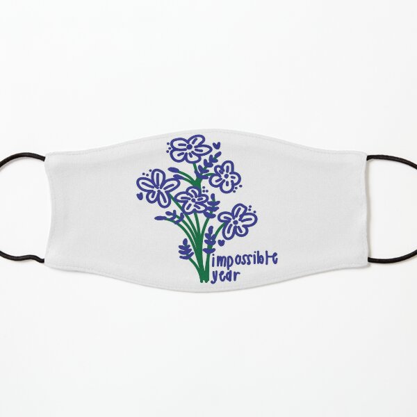 impossible year flowers Kids Mask