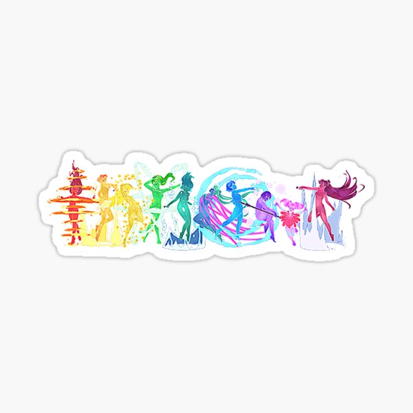 Regenbogen Senshi Sticker