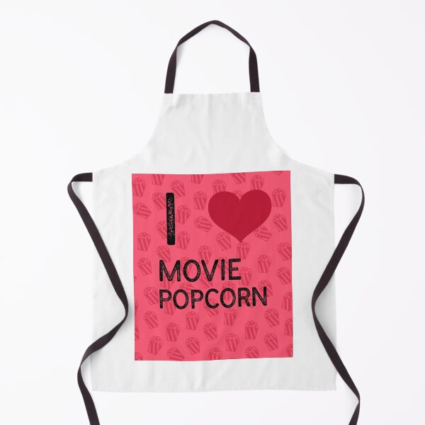 Item preview, I LOVE MOVIE POPCORN designed and sold by SnazzyBat.
