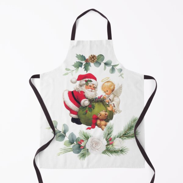 Item preview, An angel is helping Santa designed and sold by EbyArts.