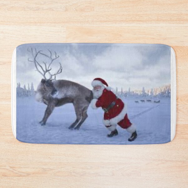 Item preview, SANTA AND REINDEER designed and sold by Djamila-Salome.