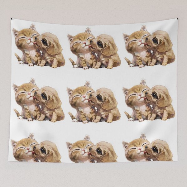 Artikelvorschau, Katze, Zeichnung, Collage, Set, Hund, Liebe entworfen und verkauft von kostin78.