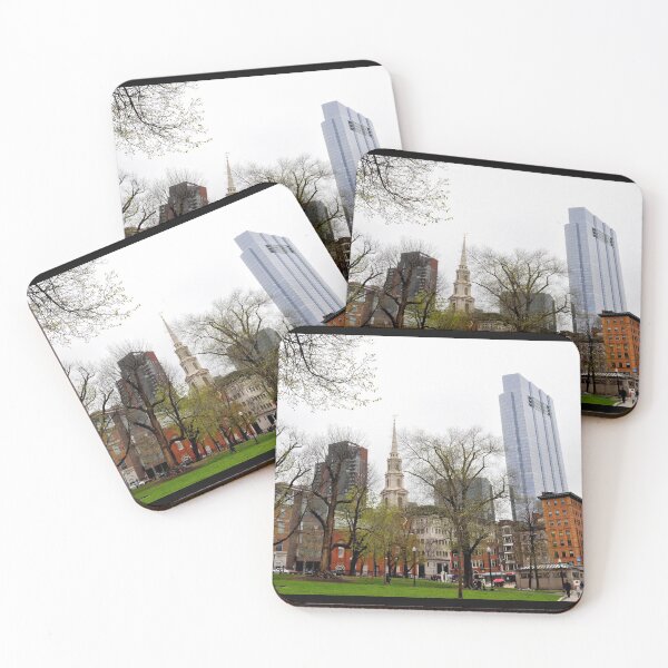 Item preview, Boston Skyline from The Common designed and sold by SLBigelow11.
