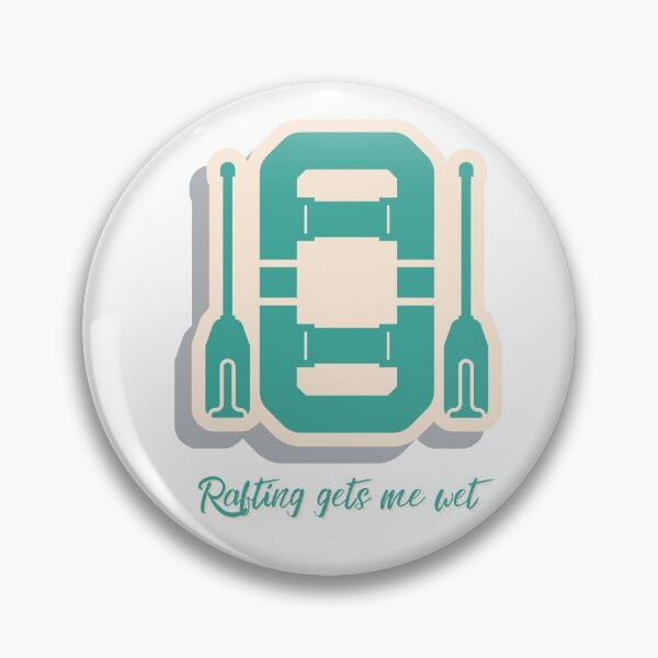 Item preview, Rafting gets me wet - adult humor joke women female  Whitewater Rafting River Cold Snacks Sports Men Paddle/paddler Retro Canoe Kayaking Family Mom Funny Fishing Novelty designed and sold by CJCTEES.