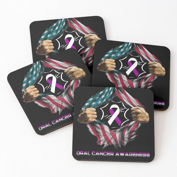 Item preview, ORAL CANCER Awareness American Flag designed and sold by ArangoaStore.