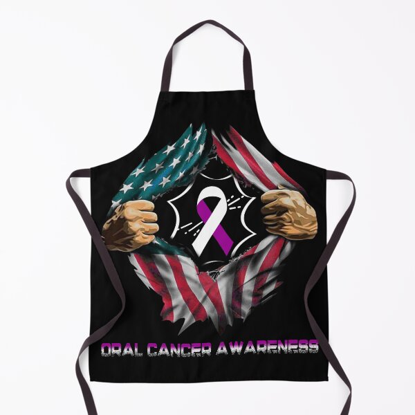 Item preview, ORAL CANCER Awareness American Flag designed and sold by ArangoaStore.