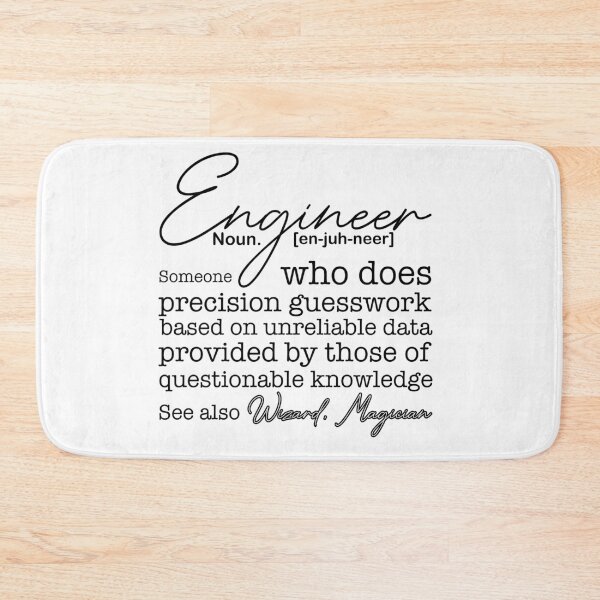 Item preview, Engineer Definition Funny Gift For White designed and sold by taby2you.