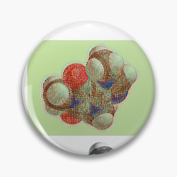 Item preview, Caffeine molecule 3d fast and bulbous designed and sold by Alan LaBudde.