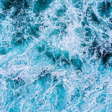 Artwork thumbnail, Blue Ocean Waves by paulmp