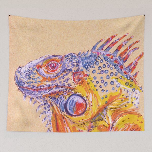 Item preview, Green Iguana — Iguana iguana designed and sold by Sheila Singhal.