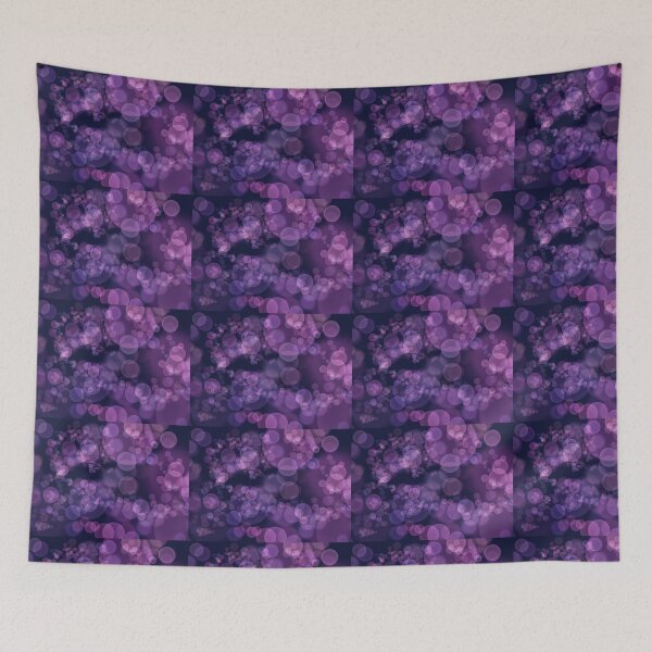 Item preview, Bubbles in purples designed and sold by catapat60.