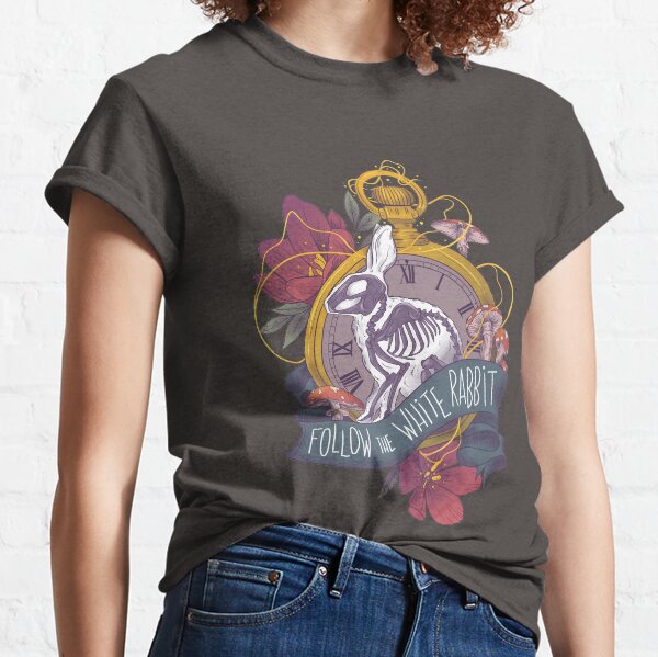 Item preview, Follow the White Rabbit skeleton designed and sold by Jess.a.creates.