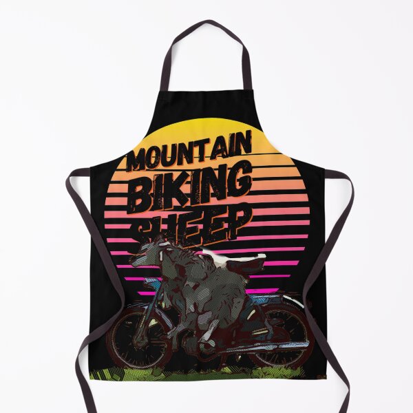 Item preview, Mountain Biking Sheep designed and sold by AW2 Designs.