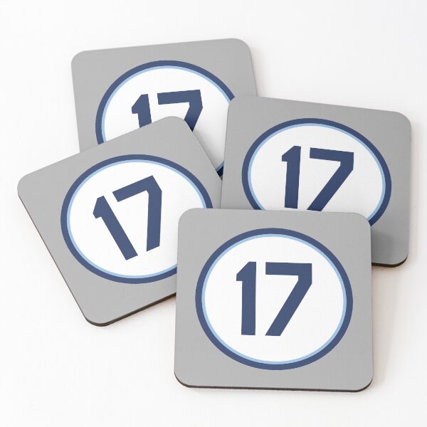 Item preview, Austin Meadows #17 Jersey Number designed and sold by StickBall.