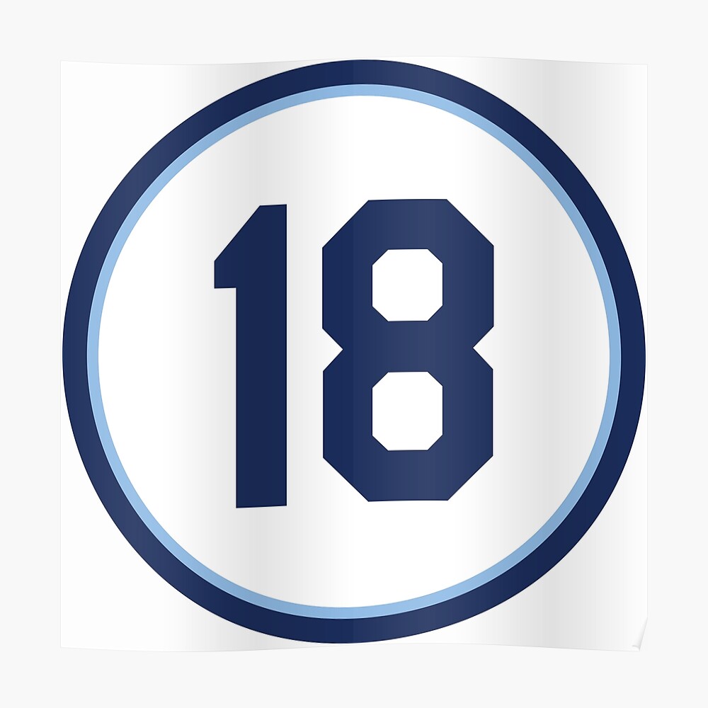 Kevin Kiermaier #39 Jersey Number Sticker for Sale by StickBall