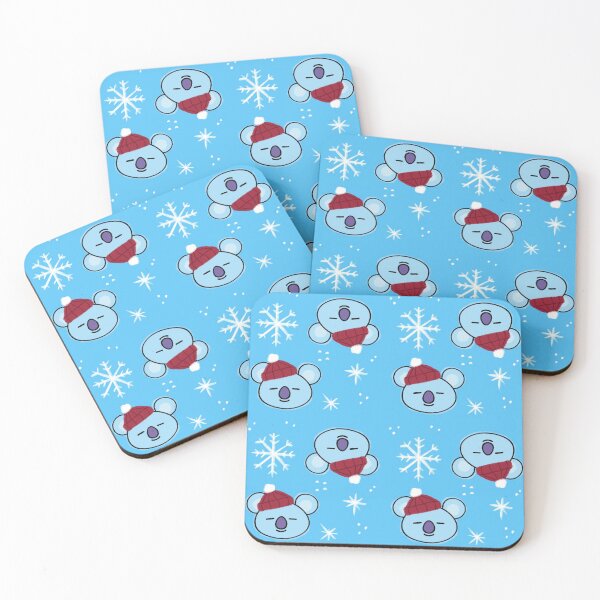 Item preview, Blue Koala Koya Christmas Pattern BTS Rap Monster designed and sold by StellarTatter.