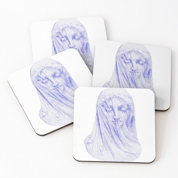 Item preview, La Vergine velata (The vieled virgin) blue designed and sold by EMEA.