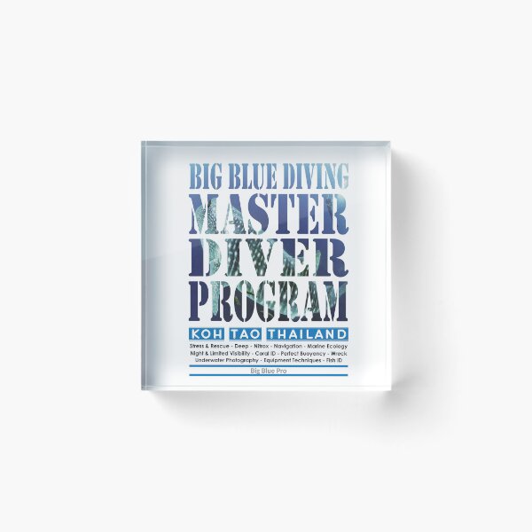 Item preview, Dive Master Program - Big Blue Pro designed and sold by BigBlueDiving.