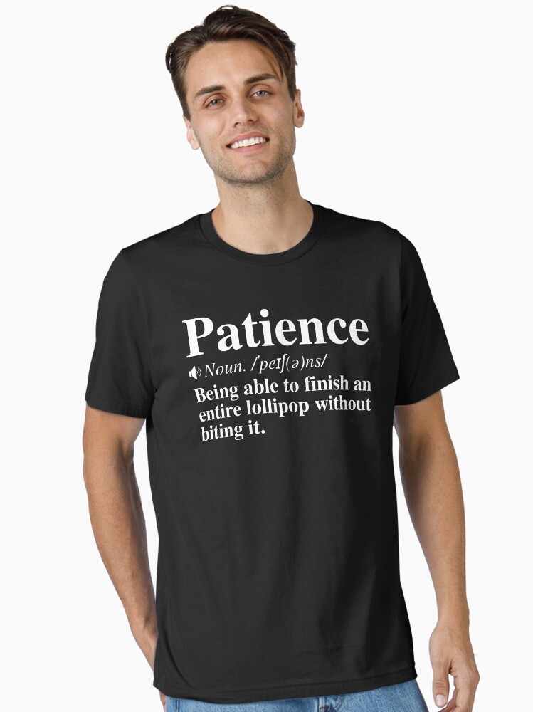 Funny Patience Definition Clever, Witty Quote