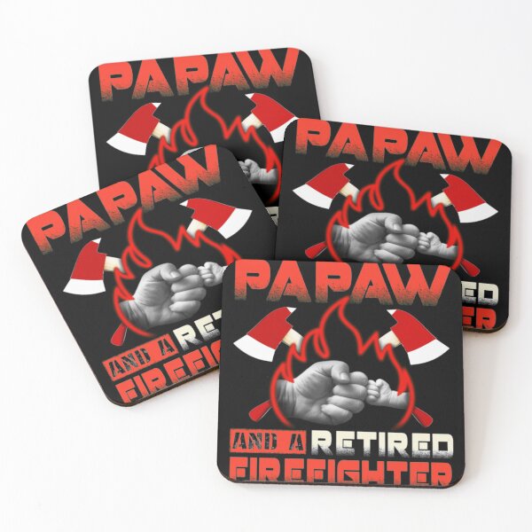 Item preview, A Dad Papaw And A Retired Firefighter Emergency Rescue  designed and sold by TheBloom98.