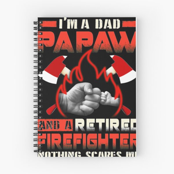 Item preview, A Dad Papaw And A Retired Firefighter Emergency Rescue  designed and sold by TheBloom98.