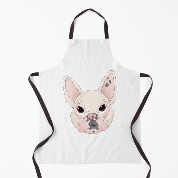 Item preview, Cartoony French Bulldog Head Illustration designed and sold by pawtraitdreams.
