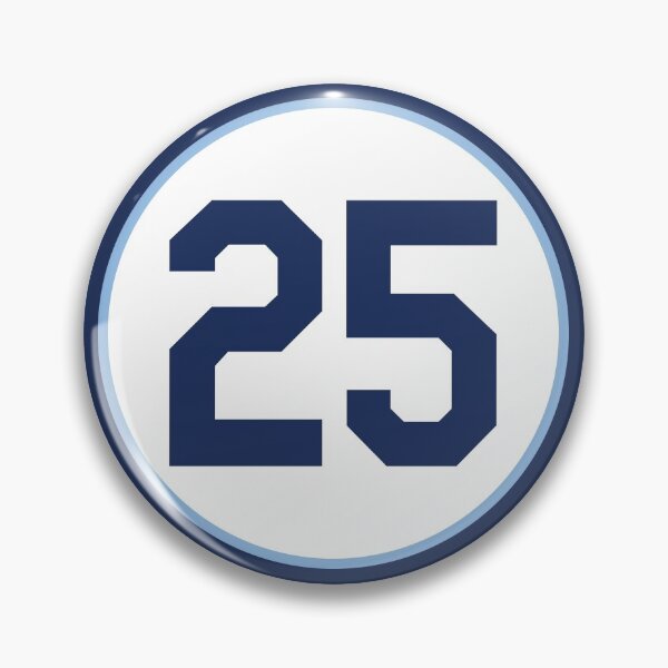 Item preview, Yoshi Tsutsugo #25 Jersey Number designed and sold by StickBall.