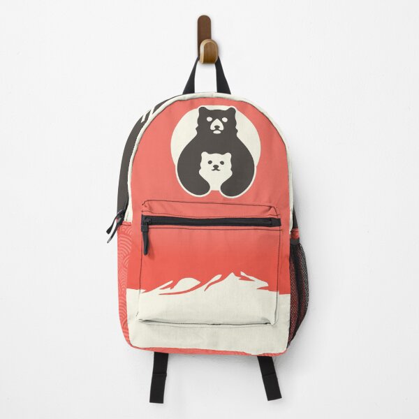 Artikelvorschau, Kuma – Japanischer Bär und Junges im Kawaii-Vintage-Stil entworfen und verkauft von MarioPrints.