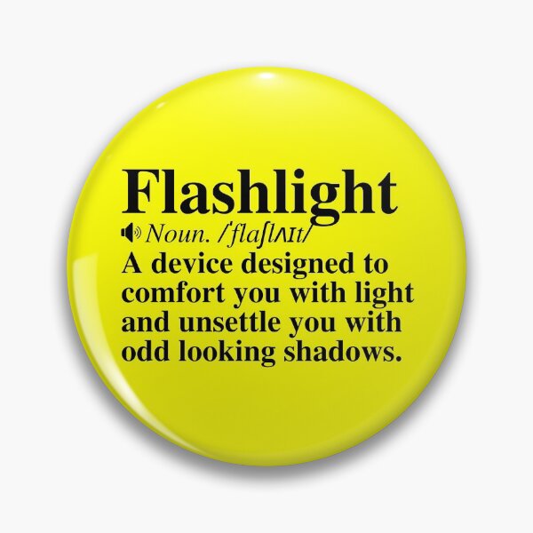 Item preview, Funny Flashlight Definition. Clever Quote About Electric Torches, Flashing Lights. designed and sold by mind-illusions.