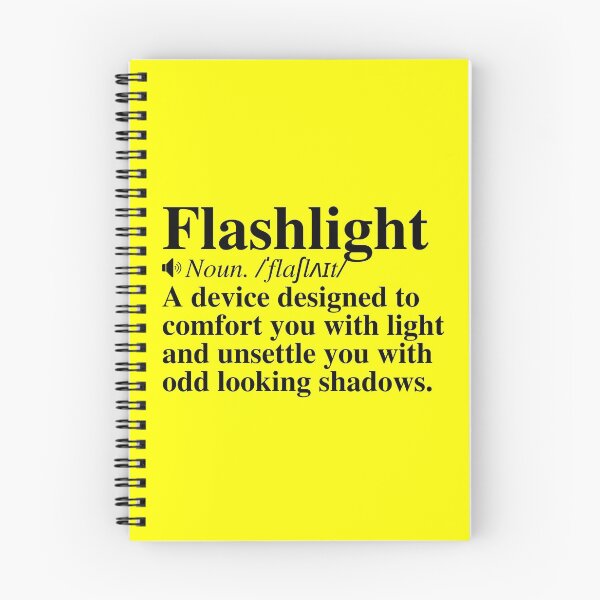 Item preview, Funny Flashlight Definition. Clever Quote About Electric Torches, Flashing Lights. designed and sold by mind-illusions.