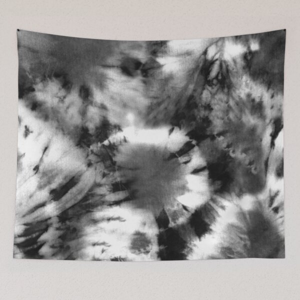 Item preview, Black and White Pastel Tie-Dye designed and sold by Carolina Diaz.