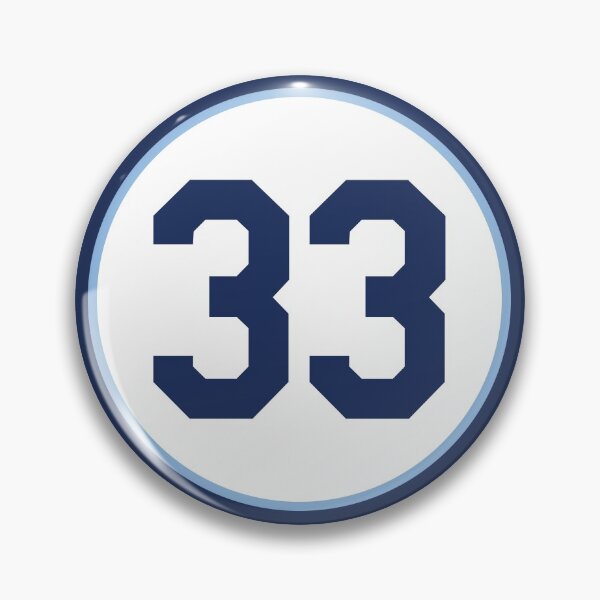 Item preview, James Shields #33 Jersey Number designed and sold by StickBall.