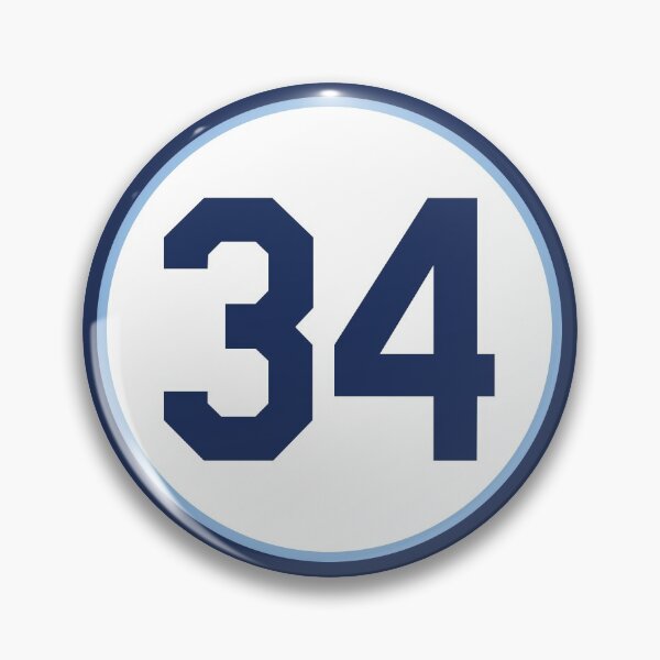 Item preview, Trevor Richards #34 Jersey Number designed and sold by StickBall.