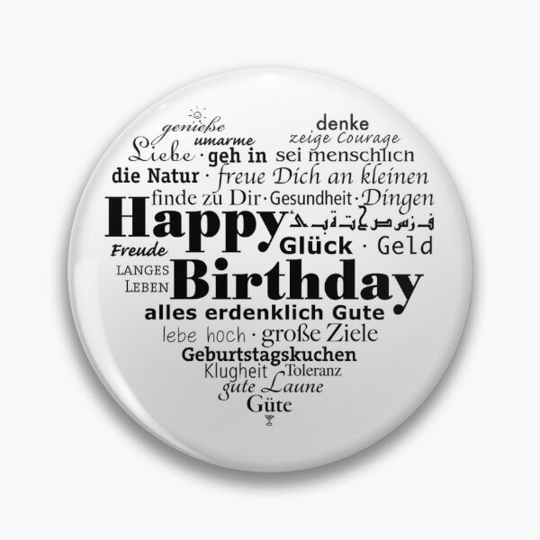 Item preview, THE LANGUAGE OF HAPPY BIRTHDAY designed and sold by jreiter57.