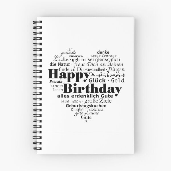 Item preview, THE LANGUAGE OF HAPPY BIRTHDAY designed and sold by jreiter57.