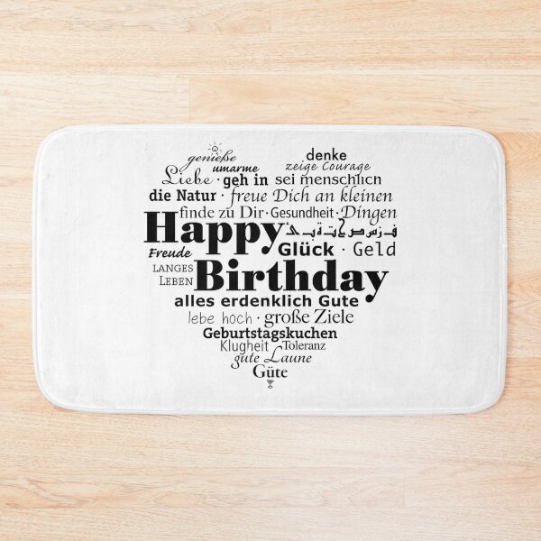 Item preview, THE LANGUAGE OF HAPPY BIRTHDAY designed and sold by jreiter57.
