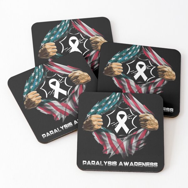 Item preview, Paralysis Awareness American Flag designed and sold by ArangoaStore.