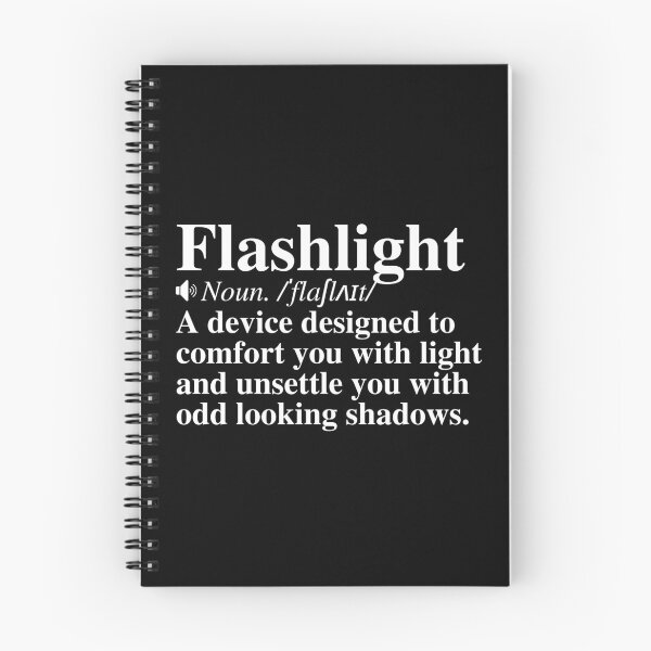 Item preview, Funny Flashlight Definition. Clever Quote About Electric Torches, Flashing Lights. designed and sold by mind-illusions.