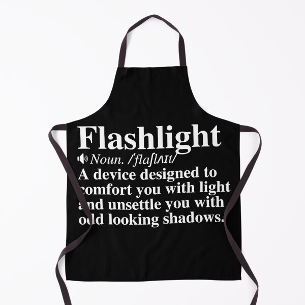 Item preview, Funny Flashlight Definition. Clever Quote About Electric Torches, Flashing Lights. designed and sold by mind-illusions.