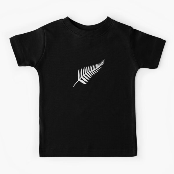 New Zealand Fern Pattern Kids T-Shirt