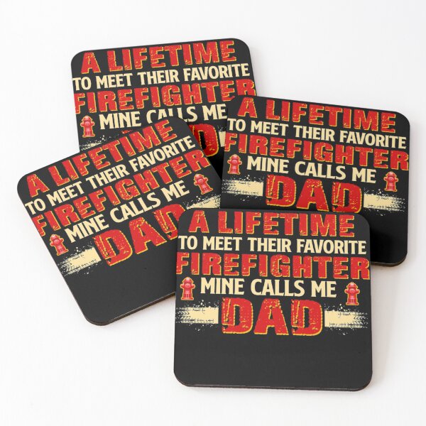 Item preview, Favorite Firefighter Mine Calls Me Dad Fireman Rescue designed and sold by TheBloom98.